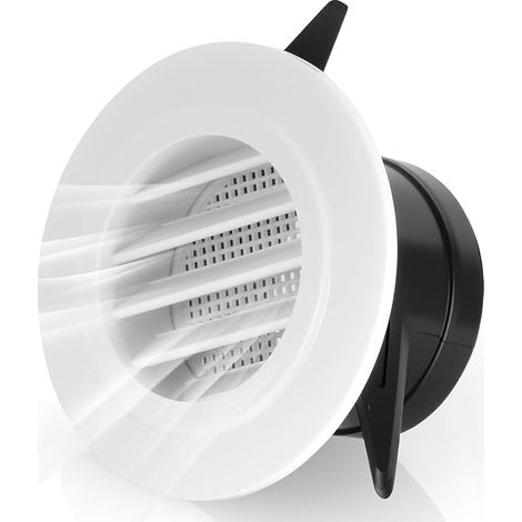 75mm/3 Inch Round Plastic Ventilation Grille (1/5)