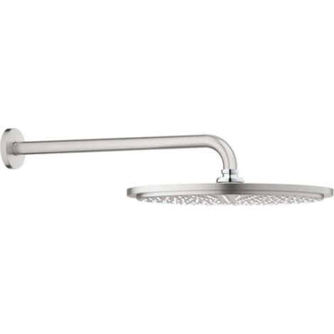 Grohe Rainshower - Kopfbrause Cosmopolitan 310 mit Arm 38 cm, 1 Strahlart, Supersteel 26066DC0 (1/5)