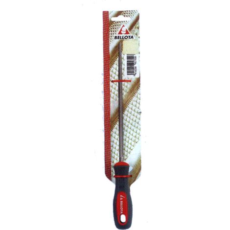Lima meccanica tonda Bellota 4004 con manico Bimat 4 voci