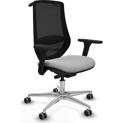 Piqueras-y-crespo Mardos traslack chaise bureau gris clair