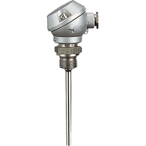 Thermometre de resistance a vis +tete de raccordem.,sonde 6x100mm Temp. d'utilisation -50 - 400 C°