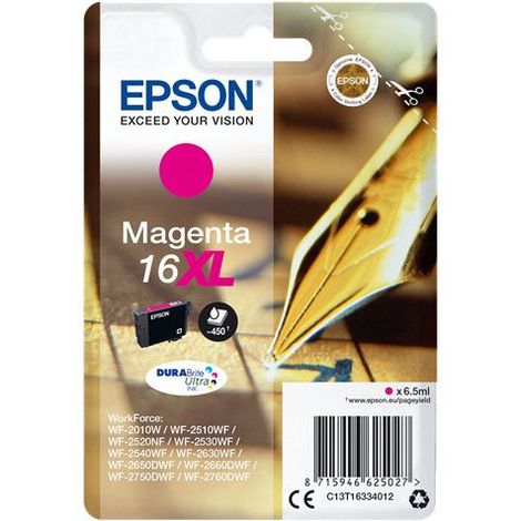 Epson Pen and crossword Cartuccia Penna e cruciverba Magenta Inchiostri DURABrite Ultra 16XL C13T16334012 (1/4)