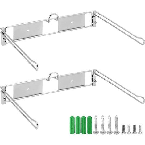 T-Shirt-Taschenhalter – Set mit 2 vielseitigen Taschenhaltern, geeignet für Supermärkte, Küchen, Geschäfte und Büros. Passend für Standardtaschen. (1/5)