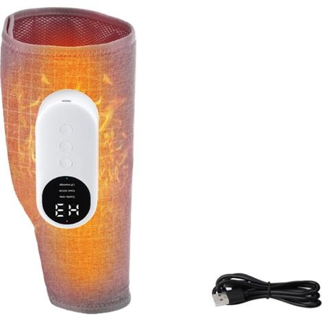 Masseurs Électriques pour les Pieds pour la Circulation et le Soulagement de la Douleur - Masseur pour les Jambes avec Chaleur, Soulage la Fatigue et Aide à la Circulation - 1PC (1/5)
