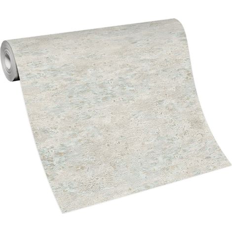 BRICOFLOR Papier Peint Imitation brique et pierre crème Tapisserie intissée pour bureau, salon & plus Papier Peint effet pierre et brique (1/4)
