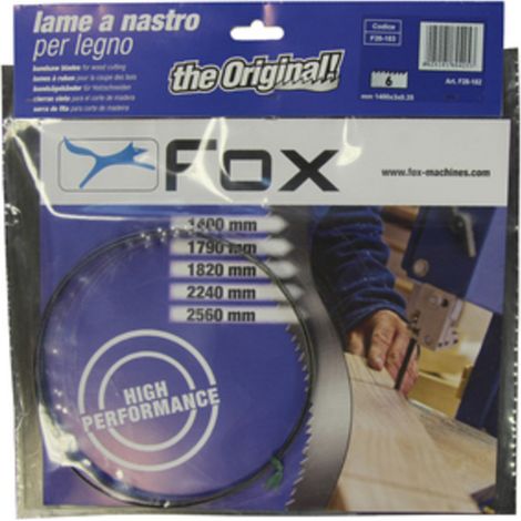 NASTRO RICAMBIO 3X1400 MM PER FOX F28-182- FEMI- 1,0 pz