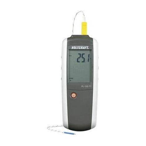 VOLTCRAFT PL-120 T1 Termometro -200 - +1372 °C Sensore tipo K, J (1/2)