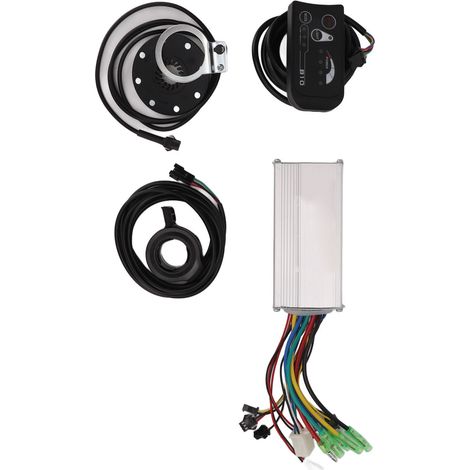 Kit de Conversion Vélo Électrique 500W avec Batterie Li-ion, Contrôleur LCD S810 et Moteur Pédalier (1/5)