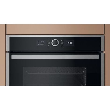 Hotpoint HAOI4S8HM0XA 73 L Noir, Acier inoxydable