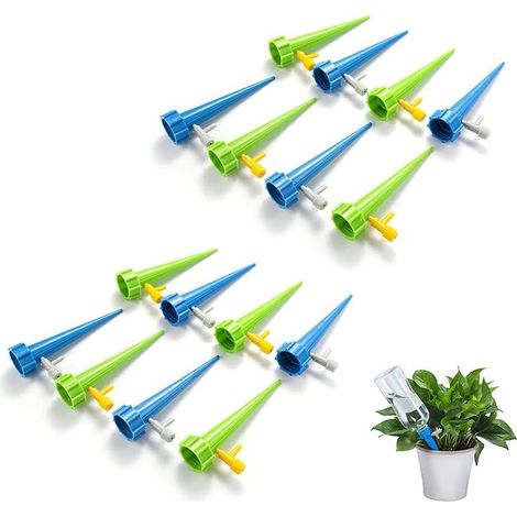 16Irrigation Goutte à Goutte Kit, Arrosage Plantes Automatique DIY,Arroseurs Automatiques Plantes,Système d'Irrigation Distributeur Arrosager Plantes pour Jardin Maison Intérieur Extérieur,Goutte à G (1/5)