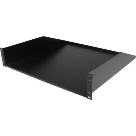 StarTech.com 2 HE Fest montierter Schwerlast Fachboden für Server Rack/ Schrank bis 56 Kg - 45 cm Tief (1/5)