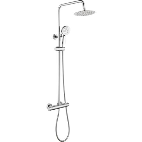SKY BATH CTS001 SUPREME Conjunto Ducha Termostática Cromo - ref: CTS001