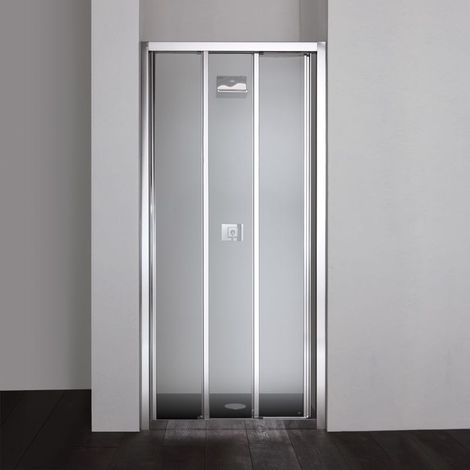 Nicchia per doccia star, porta con 3 ante scorrevoli da 120 cm (1/5)