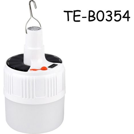 Lampadina solare campeggio portatile LED lampada lanterna ricaricabile TE-B0354 (1/5)