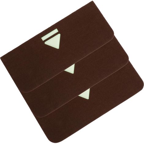 3pièces Tapis De Marche Antidérapant Lumineux Autocollant pour Escaliers Protection Tapis De Sol Design pour Maison Et Sécurité des Escaliers (1/5)