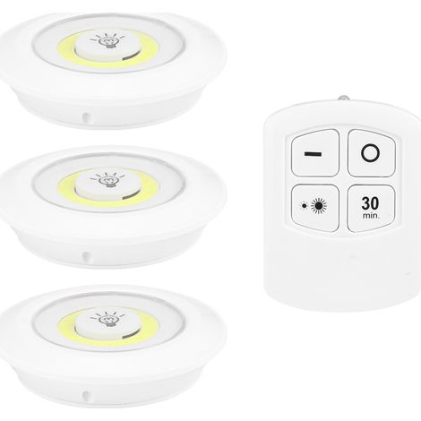 Fernbedienung LED-Unterbauleuchte, dimmbares COB-Nachtlicht für Küche, Kleiderschrank (1/5)