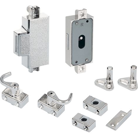 Hettich Set Drehstangenschloss, D 25, zum Anschrauben, links (1/3)