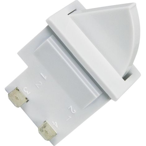 Interrupteur lumière pour Réfrigérateur, Congélateur WHIRLPOOL 481010398859 (1/2)