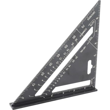 Équerre triangulaire Domary durable de 18 cm en alliage (1/5)