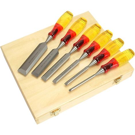 Irwin Marples Splitproof Chisel Set of 6 Bevel Edge 6mm to 32mm MAR373S6 M373 (1/6)