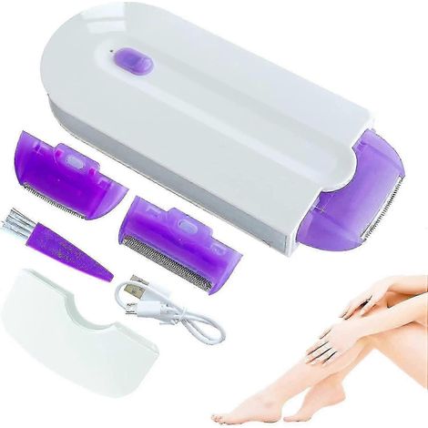 Appareil d'épilation laser Smooth Hair Eraser, outil d'épilation indolore pour femmes, appareil d'épilation laser rechargeable (compatible avec l'Australie) (1/5)