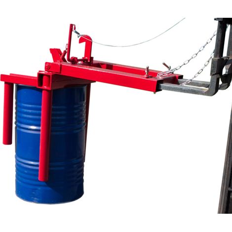 Manuvit Fassmanipulator schwenkbarer Manipulator für Metallfässer Tragkraft 300kg (1/2)