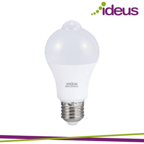 ERSTE LED 7W E27 4000K CON SENSORE DI MOVIMENTO - Luce NATURALE (1/2)