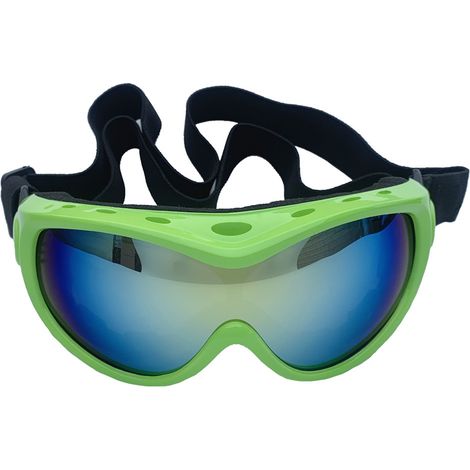 1 Paire Lunettes de soleil chien, Verres polycarbonate UV400, Mousse respirante anti-buée, Sangle silicone réglable, Randonnée vélo (1/5)