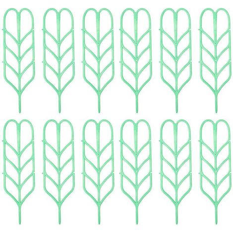 Plant support for climbing plants, 12 mini pots for indoor plants. Plastic insert for garden pot. (1/5)