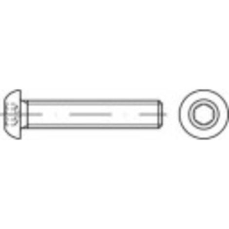 [GEBRAUCHT] Toolcraft 148090 Linsenschrauben Bolzen M5 16 Mm Innensechskant Stahl 500 St B-Ware
