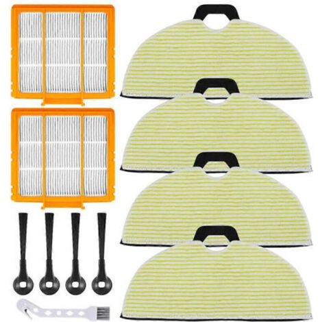 Kit de filtro de repuesto para el cepillo de limpieza de las aspiradoras robot Shark 2 en 1 RV2610WA, RV2620WA, RV2410WD y AV2610WA AI Ultra. (1/5)