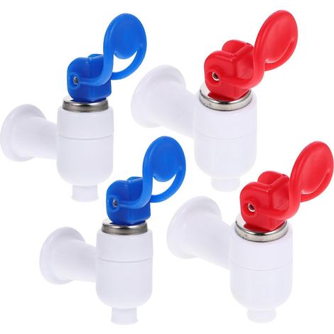 Lot de 4 buses de distribution d'eau pour seau ou bouteille d'abreuvoir, avec filetage.-8.20X6.00X3.00CM-Random Color (1/3)