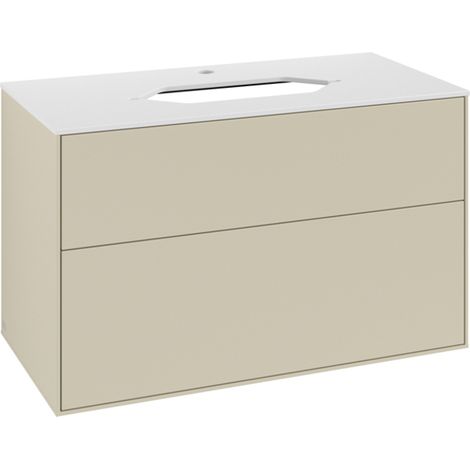 Villeroy & Boch Finion meuble sous lavabo, 2 tiroirs,