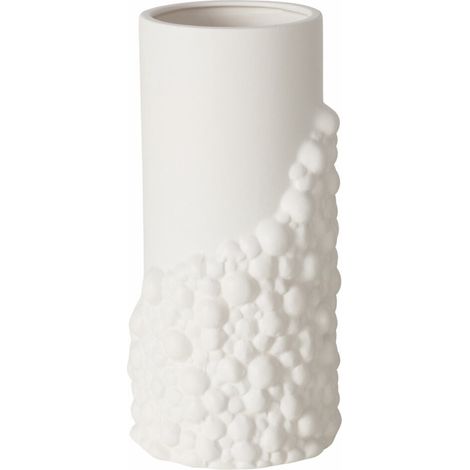 Vase aus Ton matt BULE, 30,5 cm