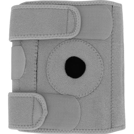 Genouillère de compression pour soulager la douleur arthritique et les blessures, idéale pour la récupération. Genouillère de protection Kenn grise. (1/5)