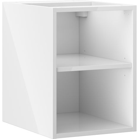 Mexen Box-A armario abierto con estante 35 cm, blanco brillo - 91AX2-0350-470-0-00 (1/4)