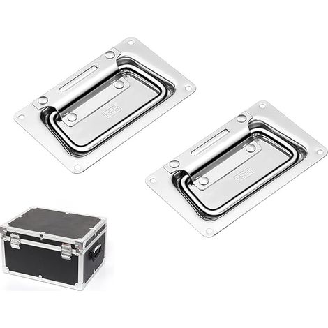 Crate Handle Recessed Pull Handles Handle For Chests Metal Door Handle Chests Handles For Tool Box Door Folding (1/5)
