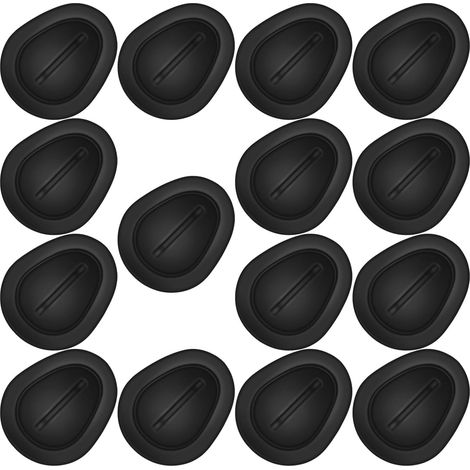 de 15 inserts réglables en silicone noir pour porte gobelet (1/5)