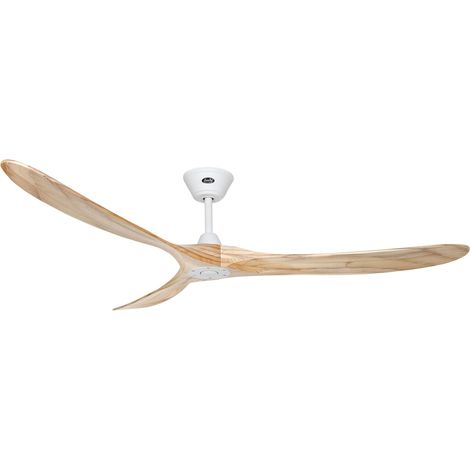 DC Ceiling Fan Eco Genuino White / Wood 180