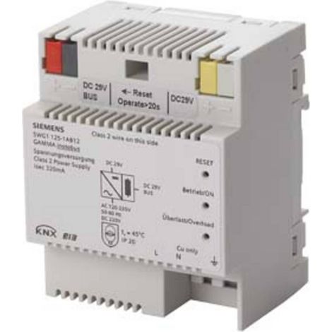 [GEBRAUCHT] B-Ware Siemens KNX Spannungsversorgung N125/12, 320mA, Hutschiene, LED-Anzeige