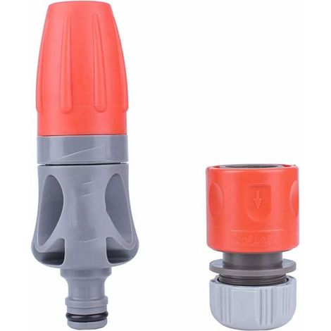 DEESSE SHOP - Lance d'arrosage nettoyage continu réglable lance de pulvérisation, kit de lances d'arrosage, protection contre le gel emballé connexion à changement rapide tête de pistolet pulvérisatio (1/5)
