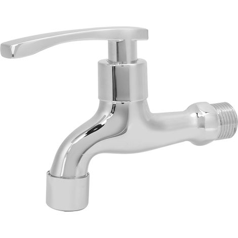 Robinet d'évier/lave-linge domestique en alliage de zinc G1/2 po (1/5)