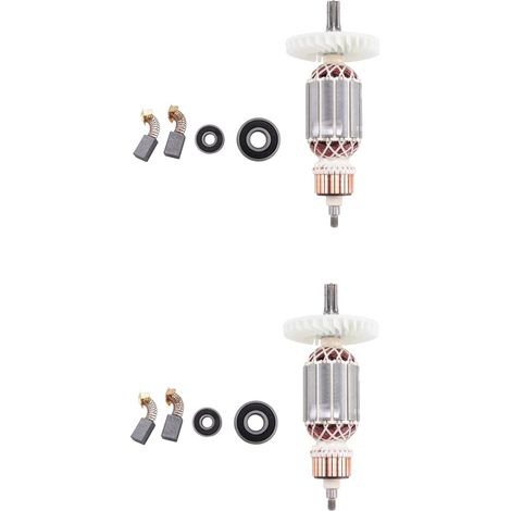 2X Ancre de Rotor 220 V Remplacer pour 360591E DH40MRY DH40M DH40MR DH40SR DH40FR Marteau Rotatif à Tige CanneléE (1/5)
