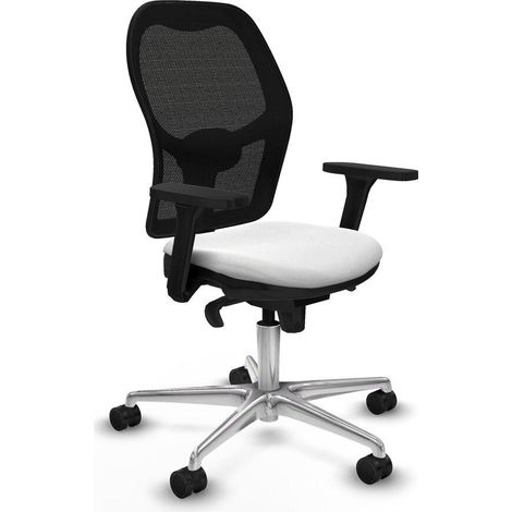 Piqueras y Crespo 3D086N0 Silla de Oficina Blanca Confort (1/3)