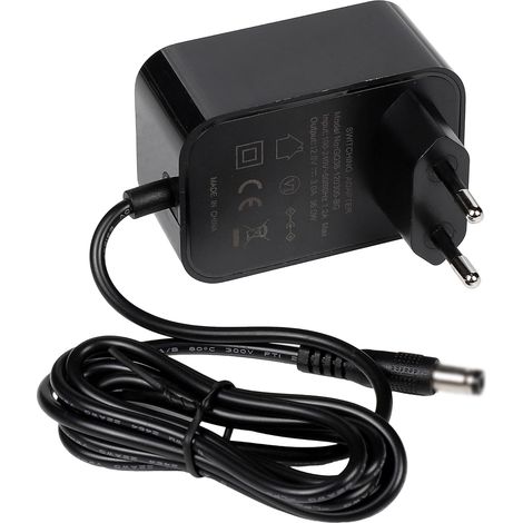 12V 3A Adaptateur Secteur Alimentation Chargeur pour Caméra Routeur LED Bande Imprimante Caméra de Surveillance Moniteur NVR/DVR 5,5 mm x 2,1 mm Connecteur 110cm Câble 36W (1/5)