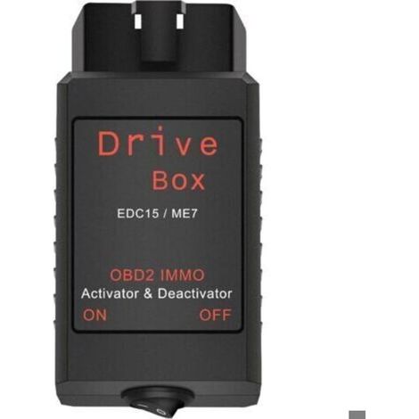 Drive Box EDC15/ME7 OBD2 IMMO Désactivateur Activat OBD2 Drive Box IMMO Désactivateur Activateur Accessoires de voiture