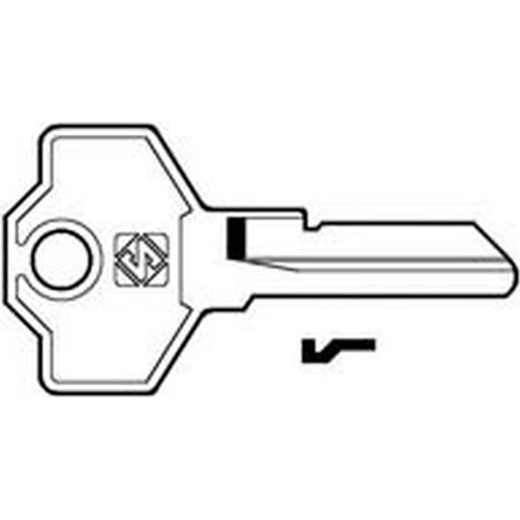 10PZ CHIAVI PER CILINDRI GIUSSANI 5 SPINE PICCOLE GS1 - GS1 DX