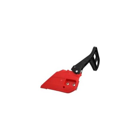 Embrague y maneta de freno de cadena para motosierras de 52/58 cc. Conjunto de freno de cadena de nailon y acero. Repuesto para herramientas de jardinería motorizadas. - Crezuo