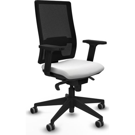 Piqueras y Crespo Horna Chaise de bureau blanc ergonomique