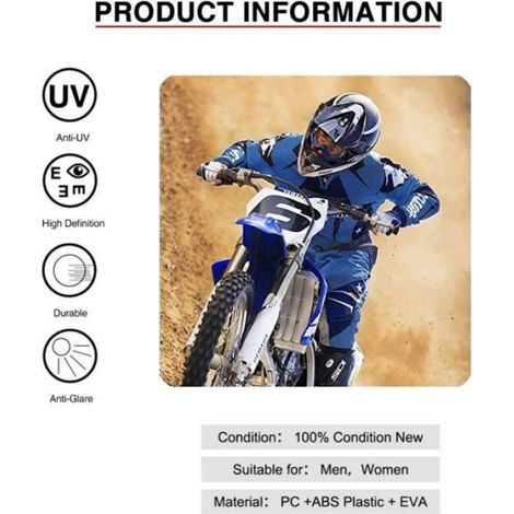 Lunettes de Protection Anti-Poussière - Masque - Adulte - Multisport (1/4)